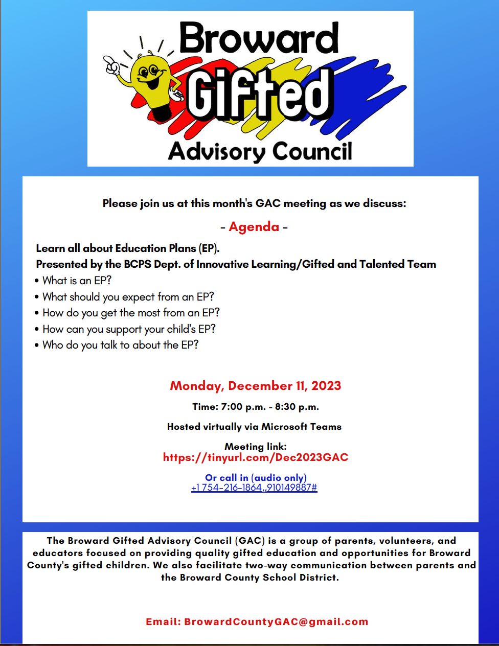  Gifted December